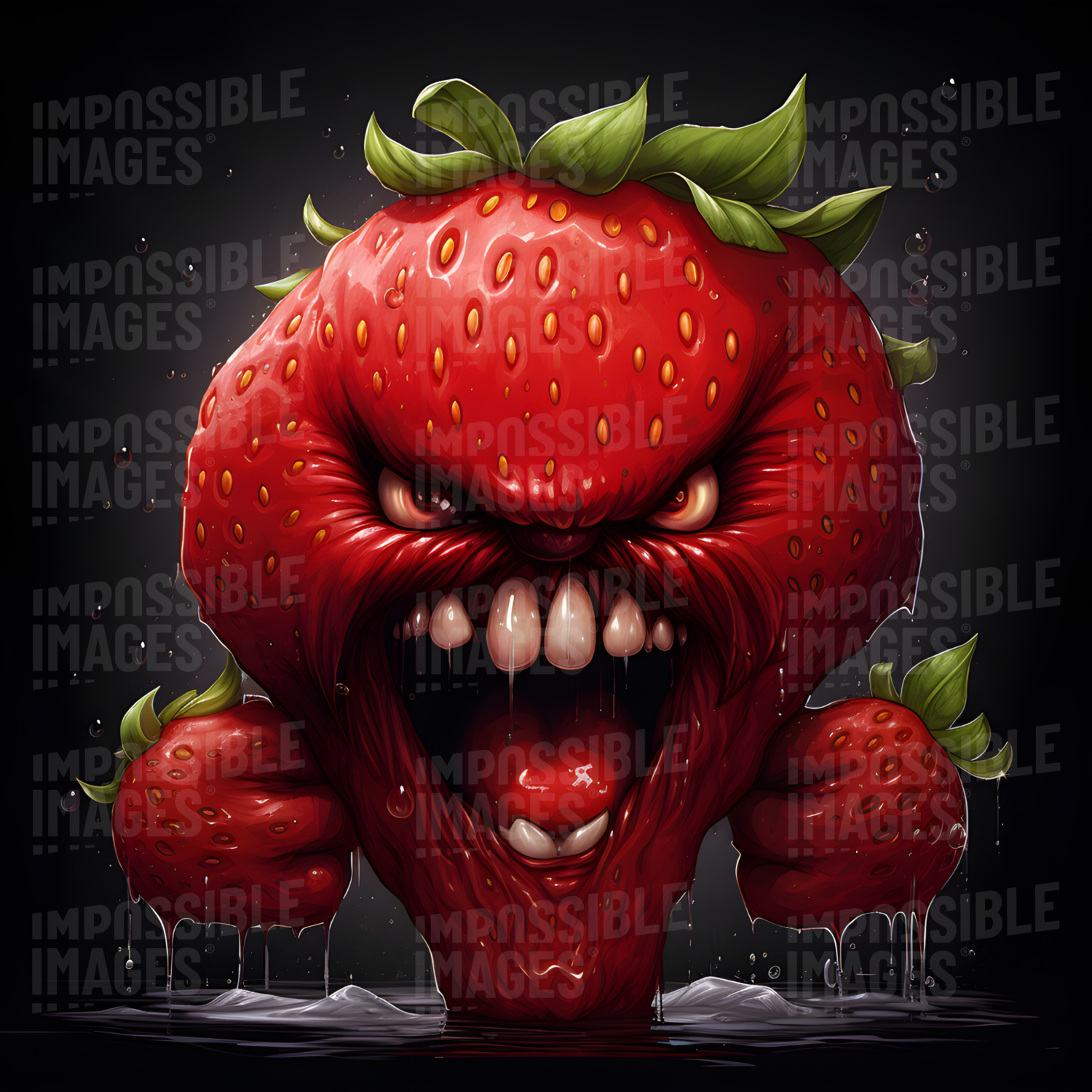 Aggressive strawberry - 
