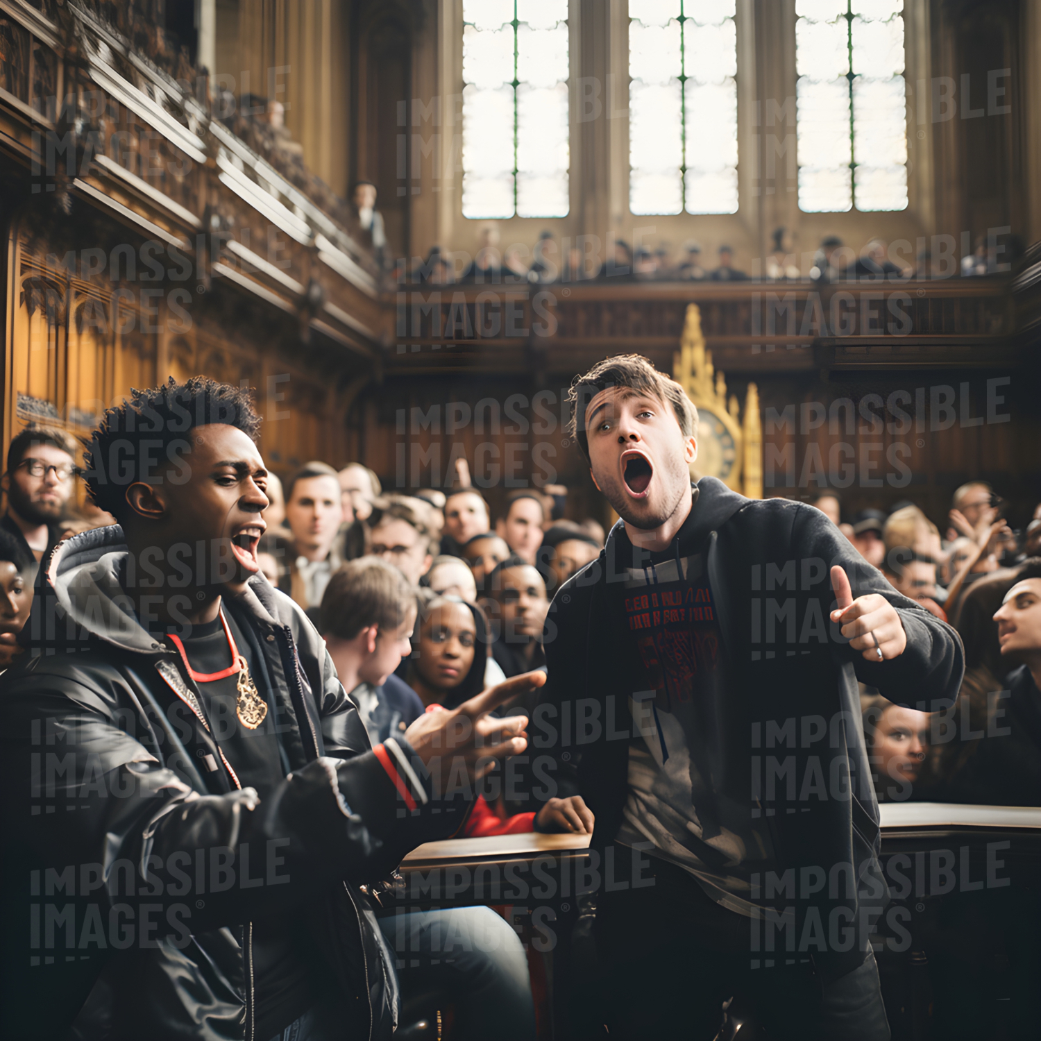 An epic rap battle in the houses of parliament