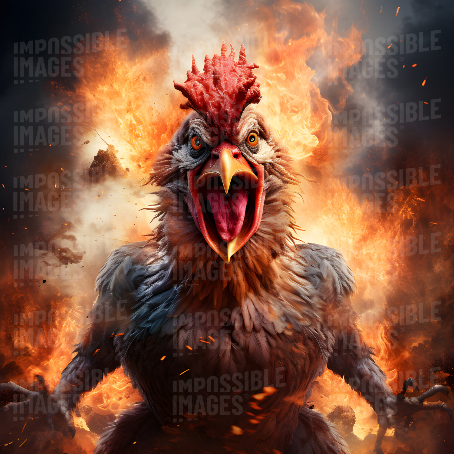 Feel the wrath of the chicken